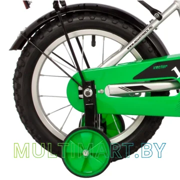 Детский велосипед Novatrack Vector 143VECTOR.SL22 (серебристый, 2022) картинка 4